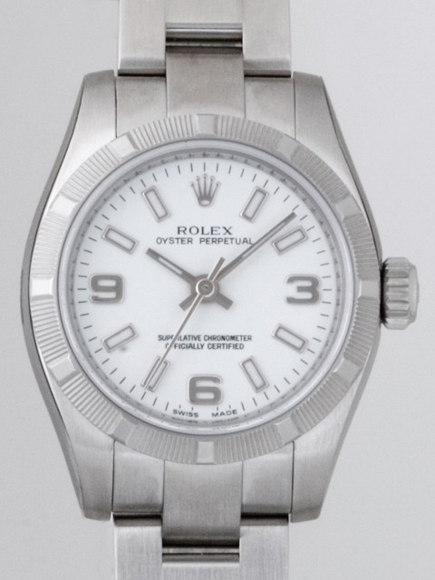 ロレックススーパーコピー ROLEX パーペチュアル レディース 176210 ホワイト3 6 9ホワイトバー