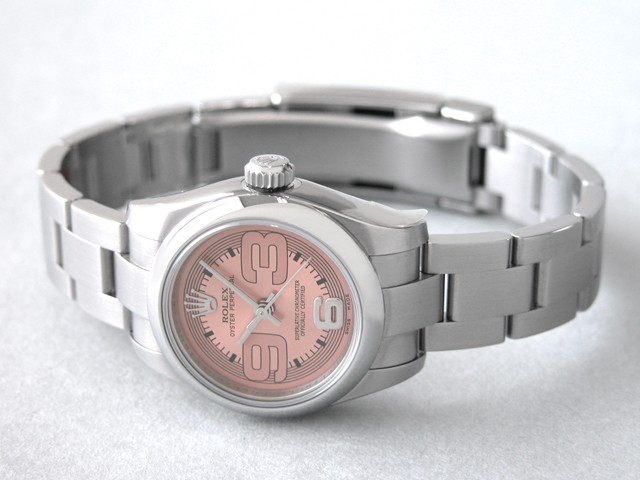 ロレックススーパーコピー ROLEX パーペチュアル レディース 176200 ピンクビックアラビア