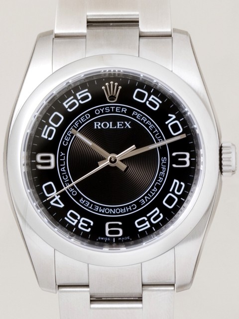 ロレックススーパーコピー ROLEX パーペチュアル 116000 ブラックサークル