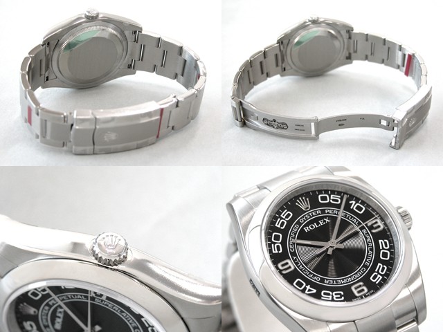 ロレックススーパーコピー ROLEX パーペチュアル 116000 ブラックサークル