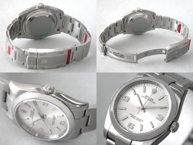 ロレックススーパーコピー ROLEX パーペチュアル 116000 シルバー アラビア