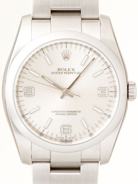 ロレックススーパーコピー ROLEX パーペチュアル 116000 シルバー アラビア