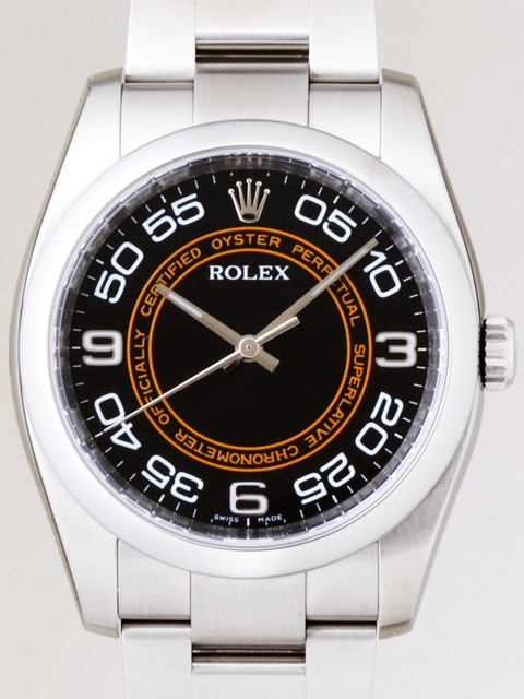 ロレックススーパーコピー ROLEX パーペチュアル 116000 ブラック３ ６ ９