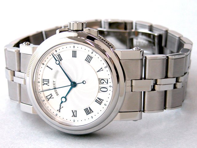 ブレゲスーパーコピー Breguet マリーンビックデイト 5817ST/12/SVO SS/SS シルバー