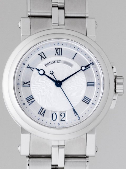 ブレゲスーパーコピー Breguet マリーンビックデイト 5817ST/12/SVO SS/SS シルバー