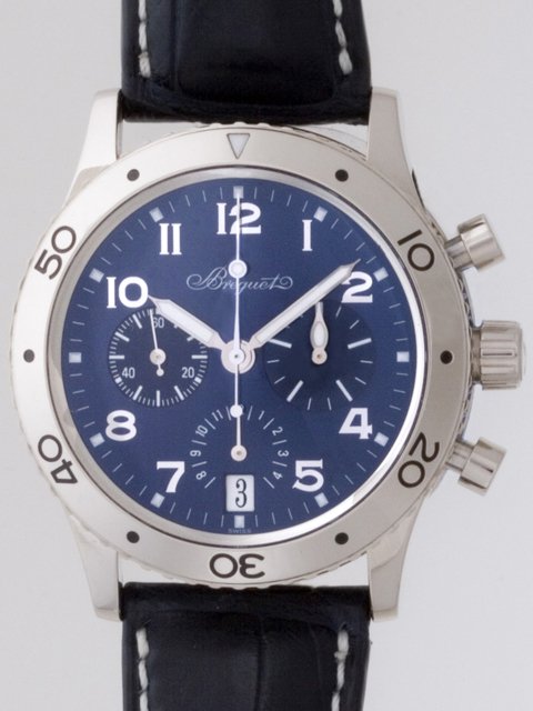 ブレゲスーパーコピー Breguet トランスアトランティック 3820BB/P2/9W6 皮ベルト ブルー