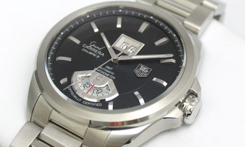 タグ・ホイヤースーパーコピー グランドカレラ ＧＭＴ キャリバー８ WAV5111.BA0901 ブラック