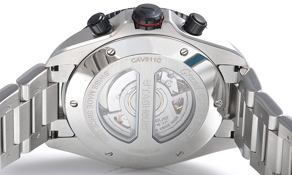 タグ・ホイヤースーパーコピー グランドカレラ クロノ ＲＳレーシングスティール＆Ｔｉ２ CAV511C.BA0904