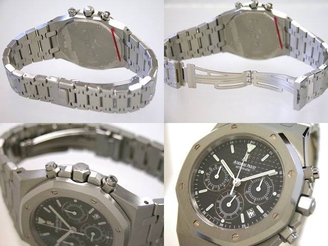 オーデマ･ピゲスーパーコピー AUDEMARS PIGUET ロイヤルオーク クロノ 25860ST.OO.1110ST.03 ＳＳ ブラック