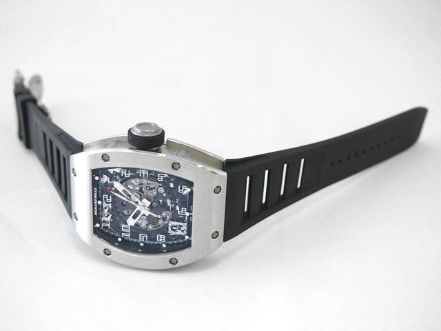 リシャール・ミルスーパーコピー オートマティック RM010 WG/ラバー スケルトン