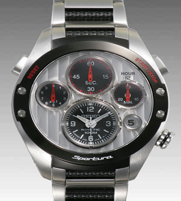 セイコースーパーコピー スポーチュラキネティッククロノ ホンダレーシングF1 2007年限定 SLQ023J1