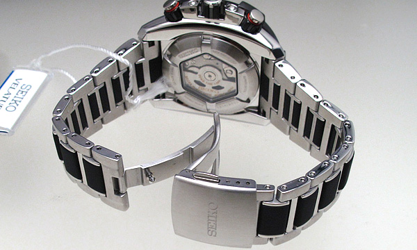 SEIKO セイコースーパーコピー腕時計 ベラチュラ クロノ SRQ001J1 自動巻き ブラック