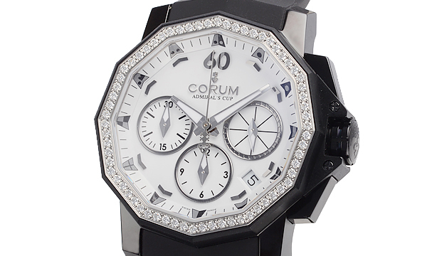 コルムスーパーコピー アドミラルズカップ チャレンジャー４０ クロノグラフ 世界１５５本 984.970.97.F371 AA32