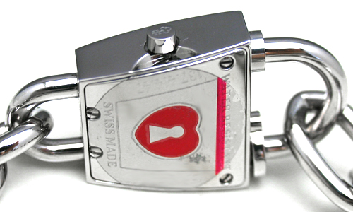 コルムスーパーコピー パドロックチェーン ウォッチ 137.414.47/ K300PM49 レディース