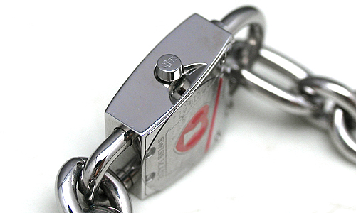 コルムスーパーコピー パドロックチェーン ウォッチ 137.414.47/ K300PM29 レディース