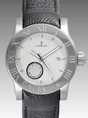 コルムスーパーコピー ロムルス パワーリザーブ 373.515.20.F101 BA65 ステンレス グレー