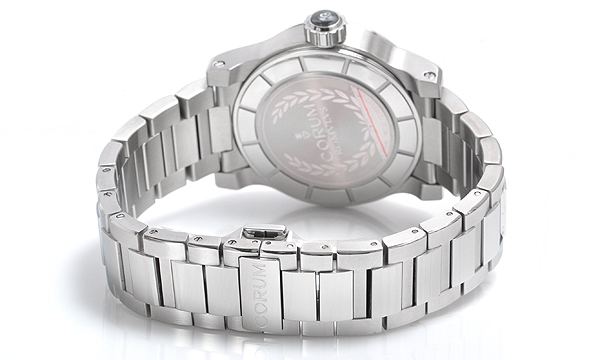 コルムスーパーコピー ロムルス パワーリザーブ 373.515.20/ V8108BN75 ステンレス ブラック