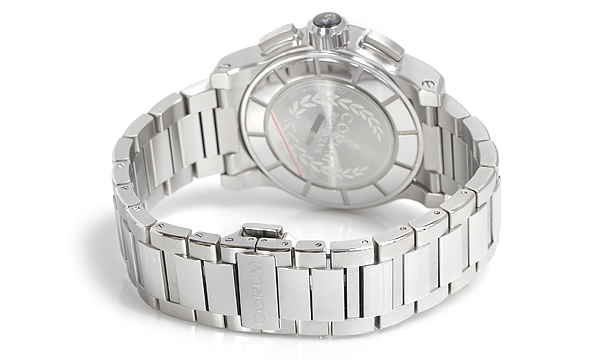 コルムスーパーコピー ロムルス４４ 984.715.20 V810BN77 ステンレス ブラック