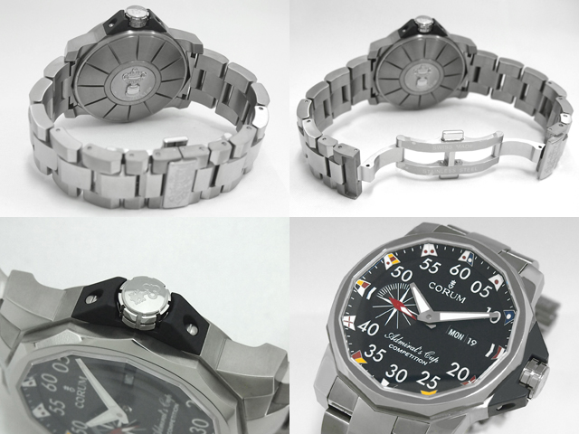 コルムスーパーコピー アドミラルズカップ コンペティション48 947.931.04/V700 AN12 ブラック