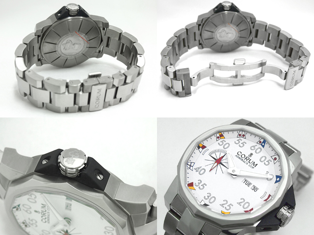 コルムスーパーコピー アドミラルズカップ コンペティション48 947.931.04/V700 AA12 ホワイト