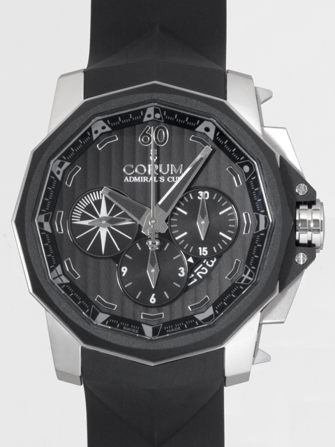 コルムスーパーコピー アドミラルズカップ チャレンジャー48 クロノグラフ 753.935.06/0371 AN52 ラバー ブラック