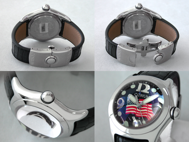 コルムスーパーコピー バブル 163.150.20.0F01FMUSR ブラック クォーツ