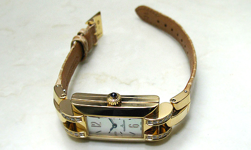 ジャガー・ルクルトスーパーコピー イデアル Q4601583 イエローゴールド レディース ホワイト