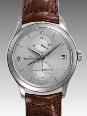 ジャガー・ルクルトスーパーコピー マスターデュアルタイム Q1628430 ステンレス シルバー