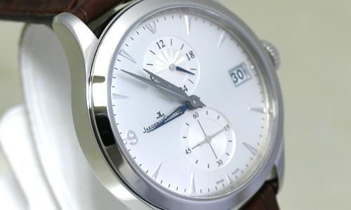 ジャガー・ルクルトスーパーコピー マスターデュアルタイム Q1628430 ステンレス シルバー