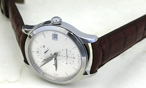 ジャガー・ルクルトスーパーコピー マスターデュアルタイム Q1628430 ステンレス シルバー