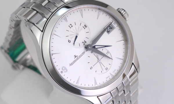 ジャガー・ルクルトスーパーコピー マスターデュアルタイム Q1628130 ステンレス シルバー