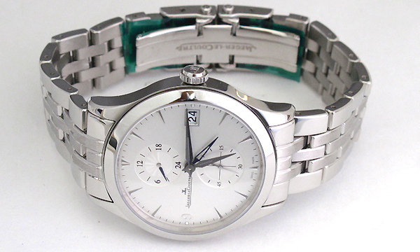 ジャガー・ルクルトスーパーコピー マスターデュアルタイム Q1628130 ステンレス シルバー