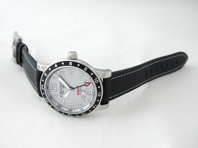グラハムスーパーコピー シルバーストーン タイムゾーン GMT 2TZAS.S01A シルバー