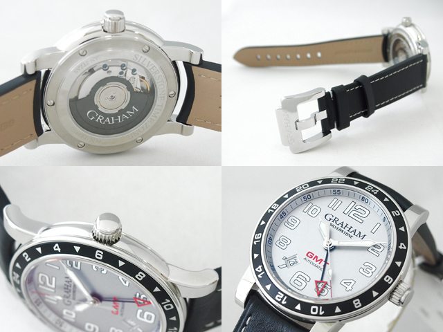 グラハムスーパーコピー シルバーストーン タイムゾーン GMT 2TZAS.S01A シルバー