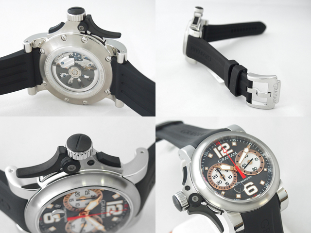 グラハムスーパーコピー クロノファイター トリガー 2TRBS.B04A.K43S チャコールグレー/シルバー