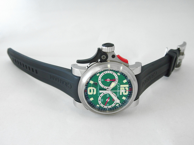 グラハムスーパーコピー クロノファイター トリガー 2TRAS.G01A.K43B グリーン 自動巻