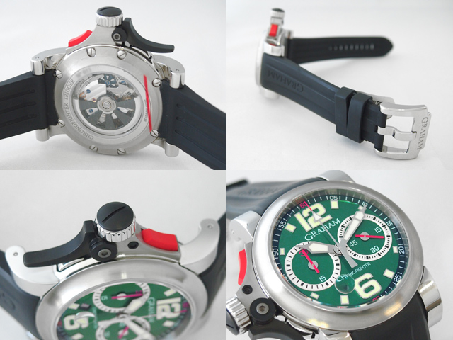 グラハムスーパーコピー クロノファイター トリガー 2TRAS.G01A.K43B グリーン 自動巻