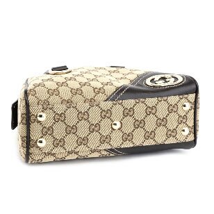 グッチスーパーコピー ハンドバッグ 211979 FAFXG 9643 ベージュ／コゲチャ＋コゲチャ