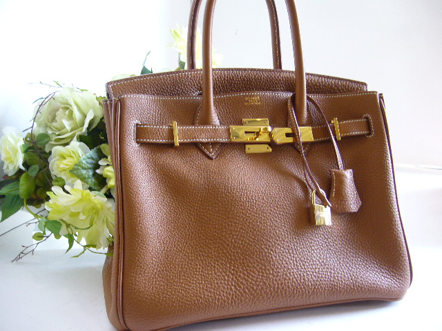 エルメススーパーコピー バーキン３０ゴールド トゴＧ金具Ｈ刻印 hermes-006