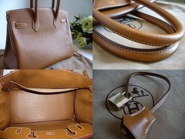 エルメススーパーコピー バーキン３０ゴールドクシュベル Ｇ金具 hermes-017