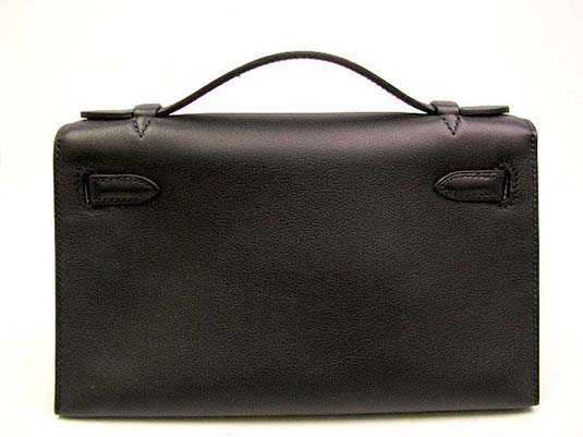 エルメススーパーコピー ポシェットケリーヴォースイフト/ブラック HERMESB11