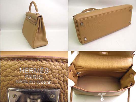 エルメススーパーコピー ケリー32 トリヨンクレマンス/タバックキャメル HERMESB15