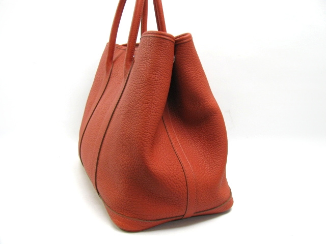 エルメススーパーコピーガーデンパーティPM/トートバッグ/カプシーヌ（金具：シルバー）/ネゴンダ HERMES-009