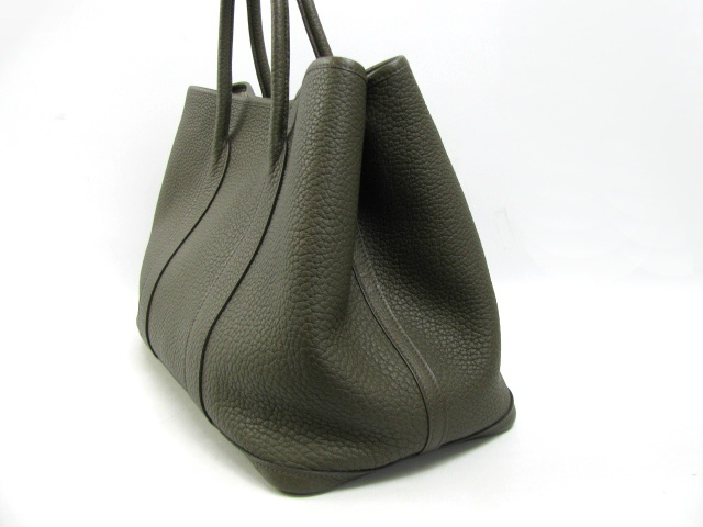 エルメスコピーガーデンパーティPM/トートバッグ（ネゴンダ/エカリプトス/シルバー金具）HERMES-011