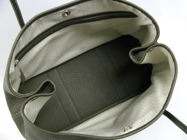 エルメスコピーガーデンパーティPM/トートバッグ（ネゴンダ/エカリプトス/シルバー金具）HERMES-011