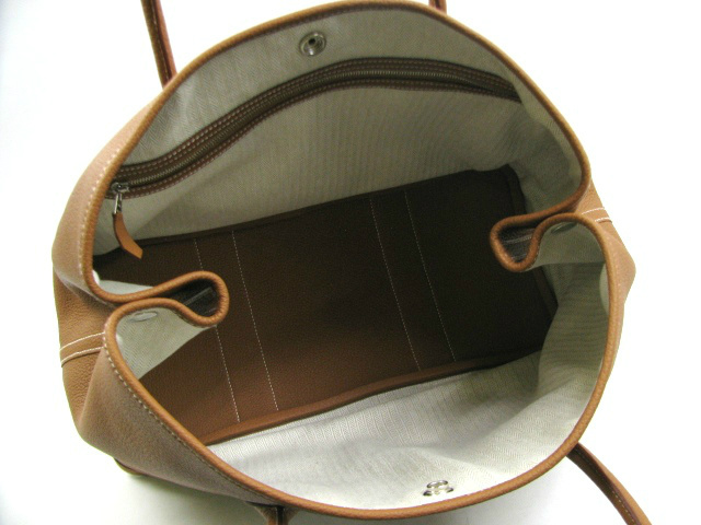 エルメススーパーコピーガーデンパーティPM/ゴールド（金具：シルバー）/ネゴンダ HERMES-023