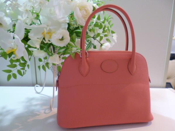 エルメススーパーコピー HERMES ボリード27フラミンゴ エプソンR刻S金2014 HERMES-3