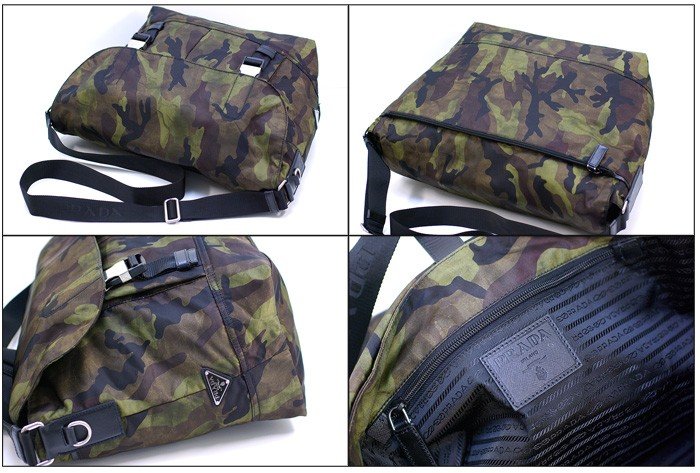 プラダスーパーコピー バッグ PRADA カモフラージュ 迷彩 ナイロン ショルダーバッグ VA0869