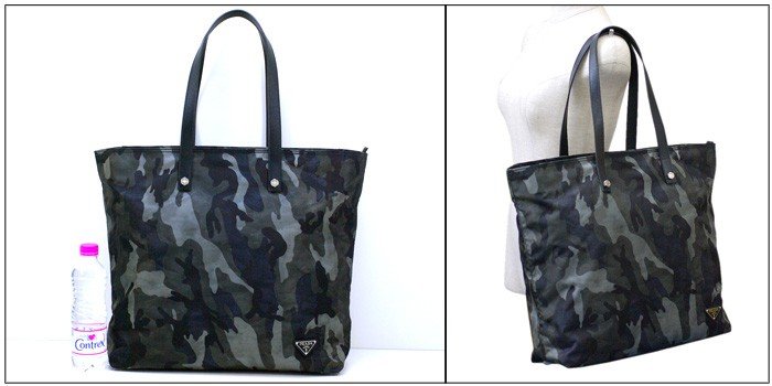 プラダスーパーコピー バッグ PRADA カモフラージュ 迷彩 ナイロン ショルダーバッグ グレー VA0883