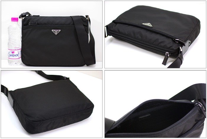 プラダスーパーコピー バッグ PRADA 斜めがけショルダーバッグ ナイロン ブラック BT0421